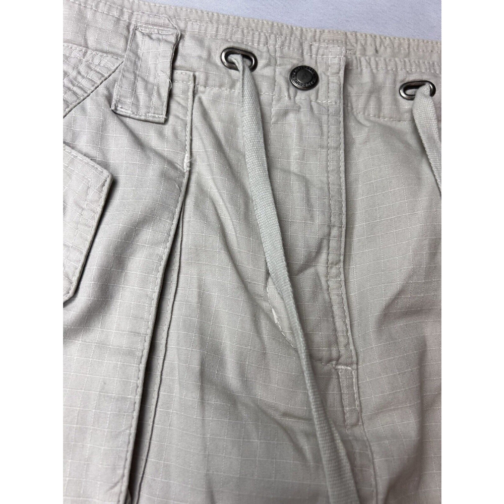 Magellan Sportswear Women’s Cream Cargo A Line Tie Front Skirt size 4 EUC - Picture 5 of 13
